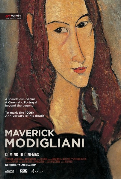 na plakacie portret kobiety z obrazu Modiglianiego