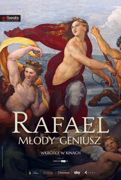 na plakacie fragment obrazu Rafaela Santi