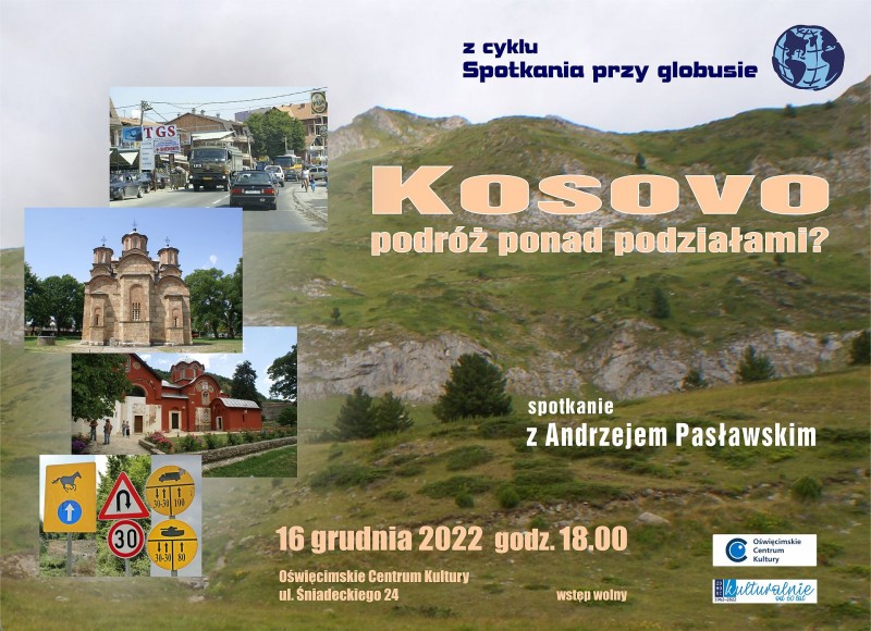 na plakacie collage zdj z Kosova